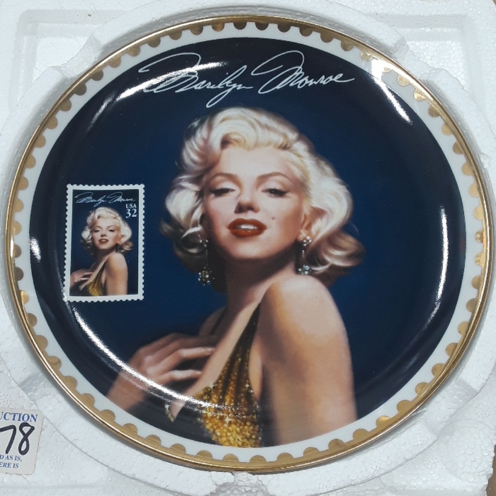Marilyn Monroe Delphi Sultry yet, Regal Plate